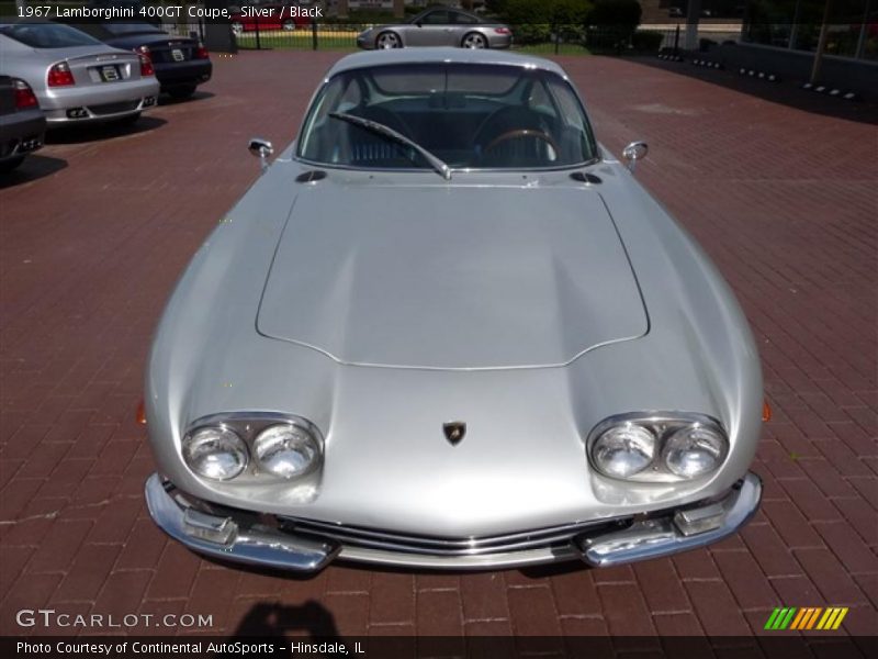 Silver / Black 1967 Lamborghini 400GT Coupe