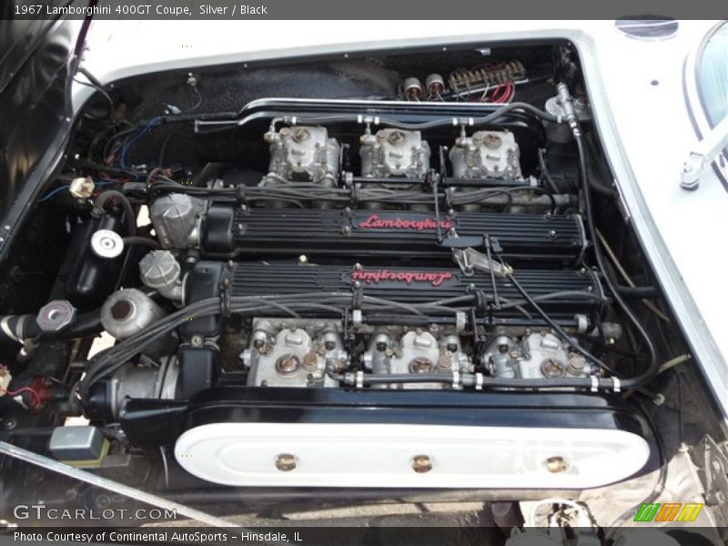  1967 400GT Coupe Engine - 4.0 Liter 6x2V Weber DOHC 24-Valve V12