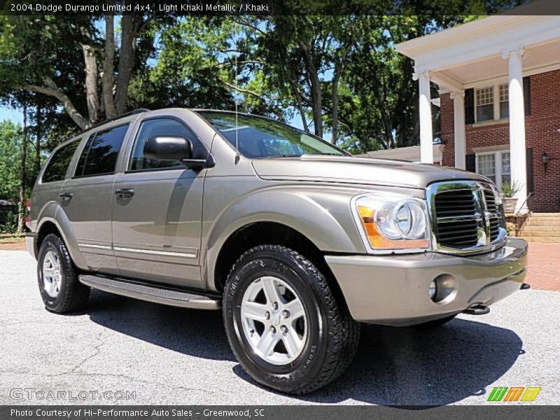 Light Khaki Metallic / Khaki 2004 Dodge Durango Limited 4x4