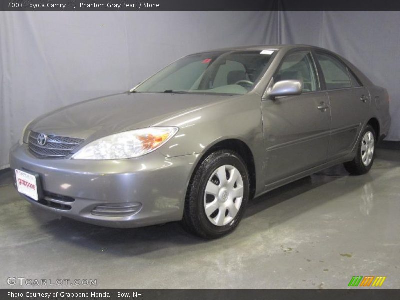 Phantom Gray Pearl / Stone 2003 Toyota Camry LE