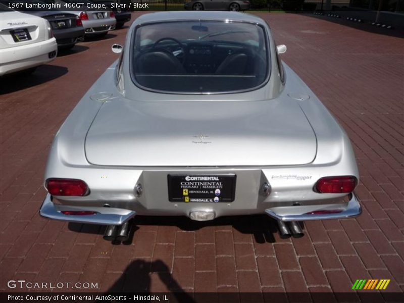 Silver / Black 1967 Lamborghini 400GT Coupe