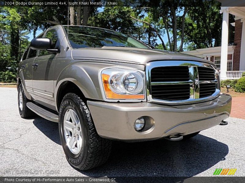 Light Khaki Metallic / Khaki 2004 Dodge Durango Limited 4x4