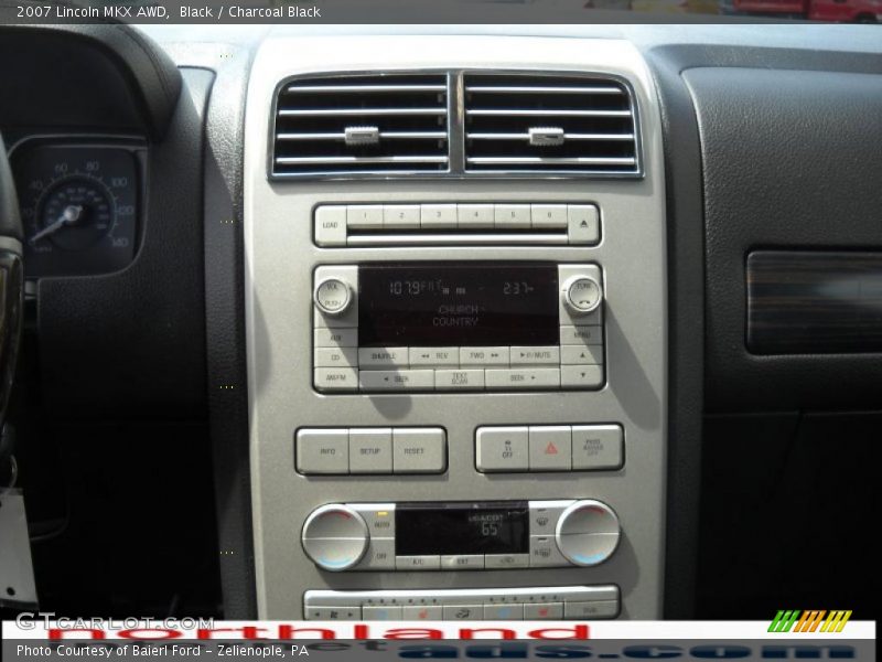 Black / Charcoal Black 2007 Lincoln MKX AWD