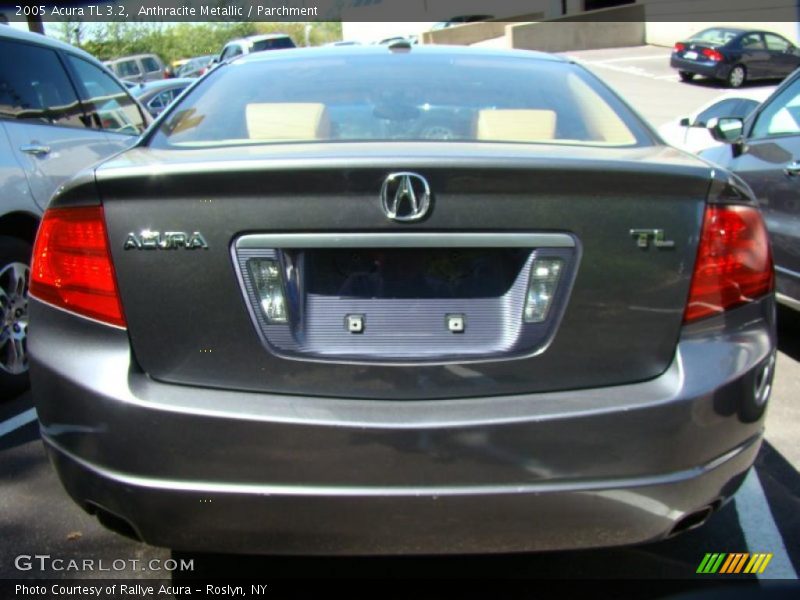 Anthracite Metallic / Parchment 2005 Acura TL 3.2