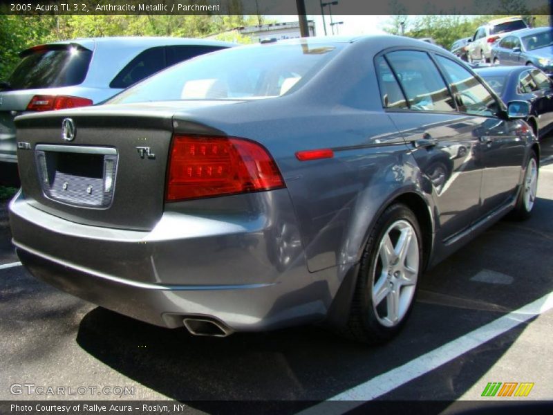 Anthracite Metallic / Parchment 2005 Acura TL 3.2