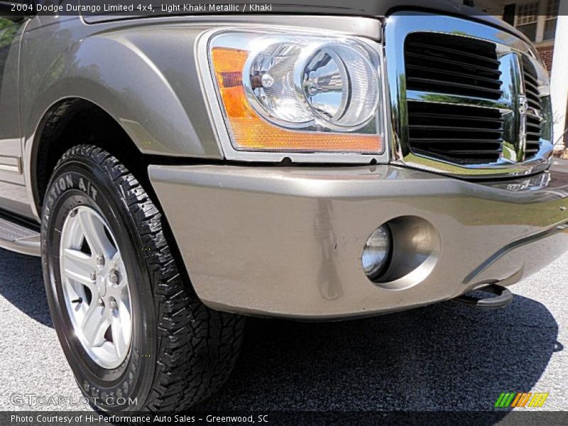Light Khaki Metallic / Khaki 2004 Dodge Durango Limited 4x4