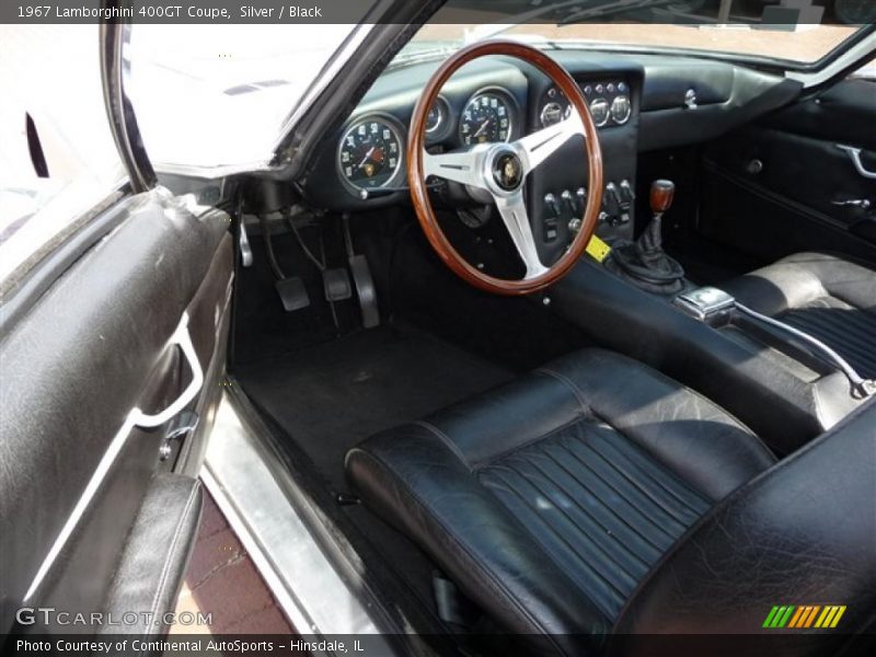  1967 400GT Coupe Black Interior