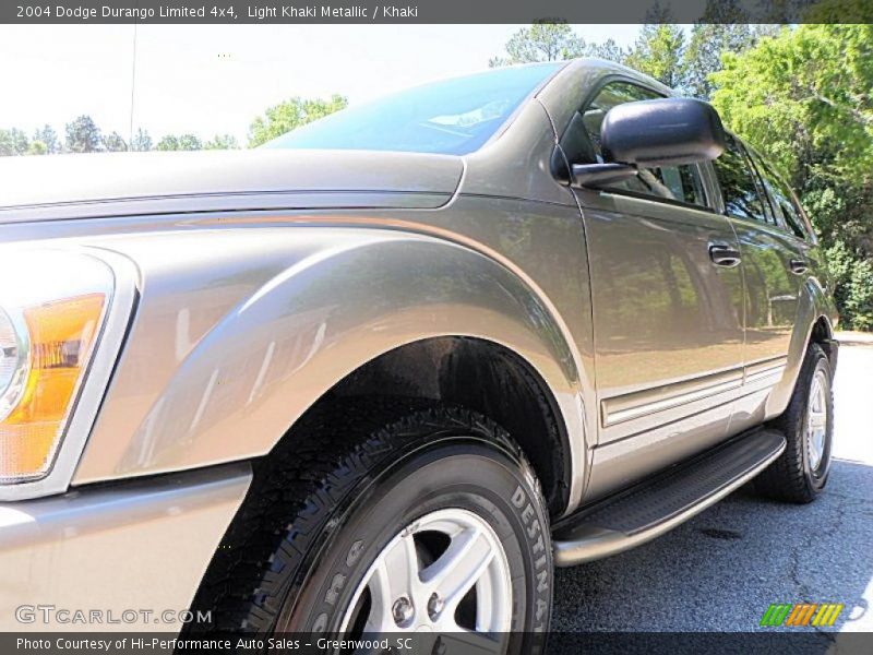 Light Khaki Metallic / Khaki 2004 Dodge Durango Limited 4x4