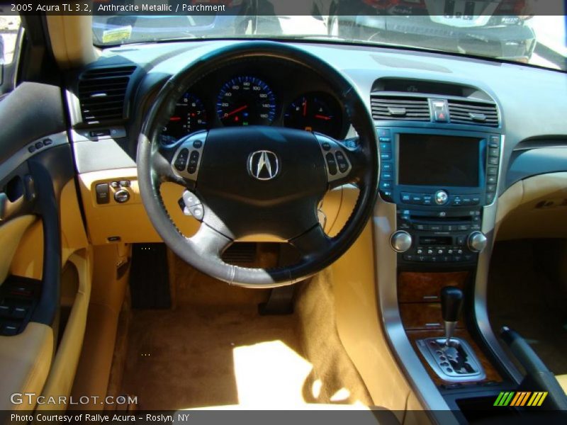 Anthracite Metallic / Parchment 2005 Acura TL 3.2