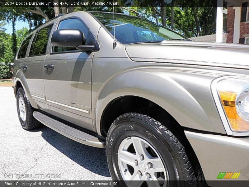 Light Khaki Metallic / Khaki 2004 Dodge Durango Limited 4x4