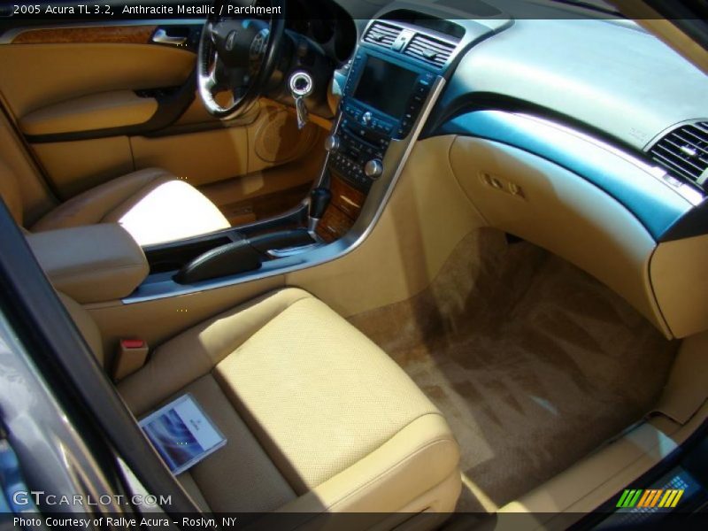 Anthracite Metallic / Parchment 2005 Acura TL 3.2