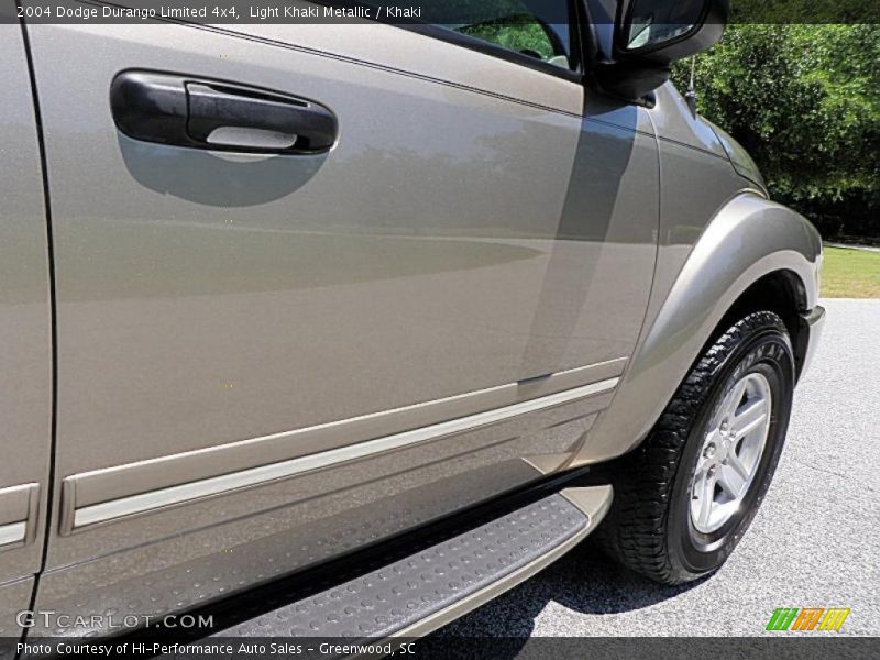 Light Khaki Metallic / Khaki 2004 Dodge Durango Limited 4x4