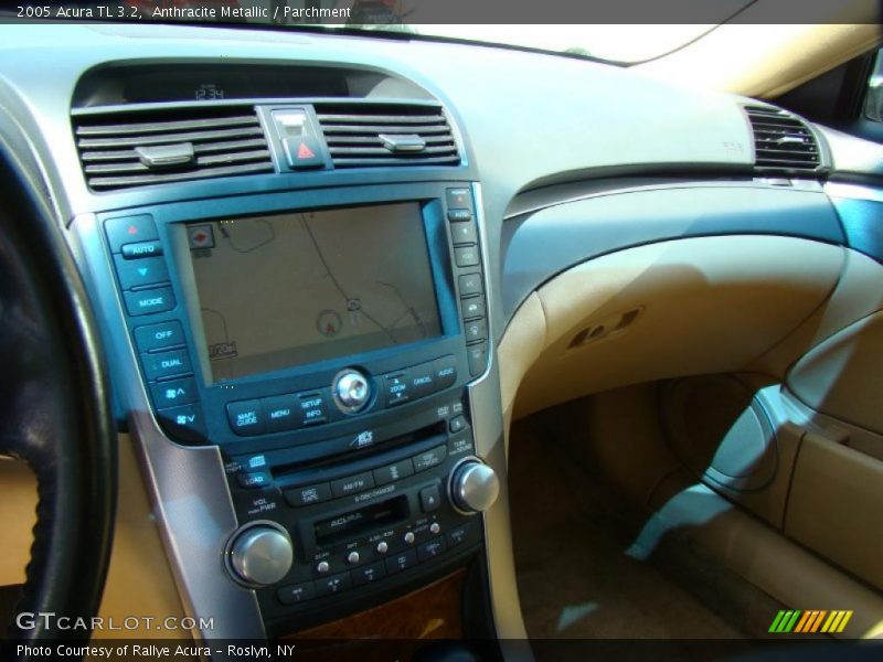 Anthracite Metallic / Parchment 2005 Acura TL 3.2