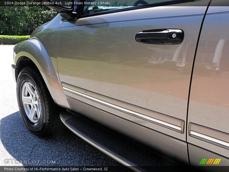 Light Khaki Metallic / Khaki 2004 Dodge Durango Limited 4x4