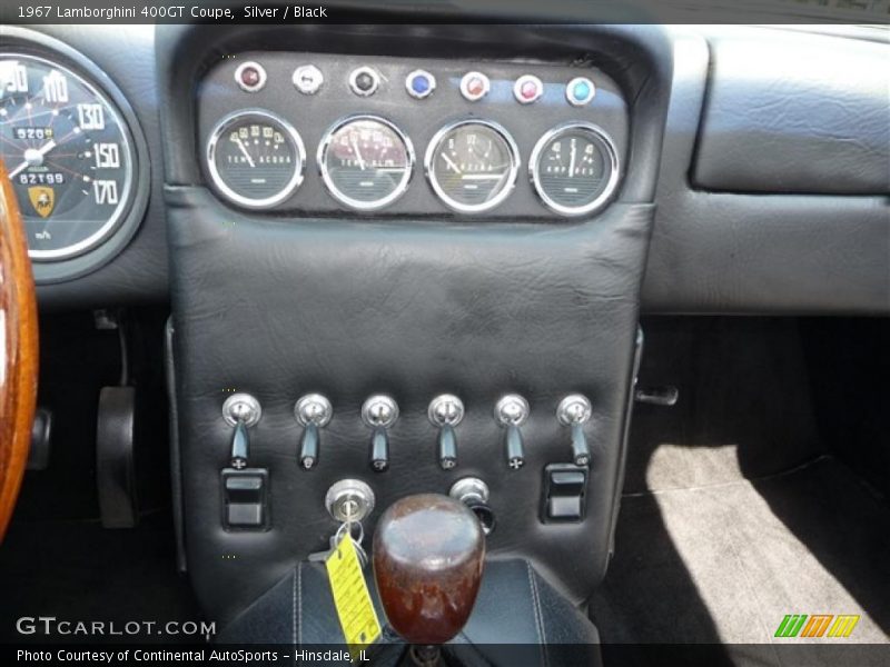 Controls of 1967 400GT Coupe