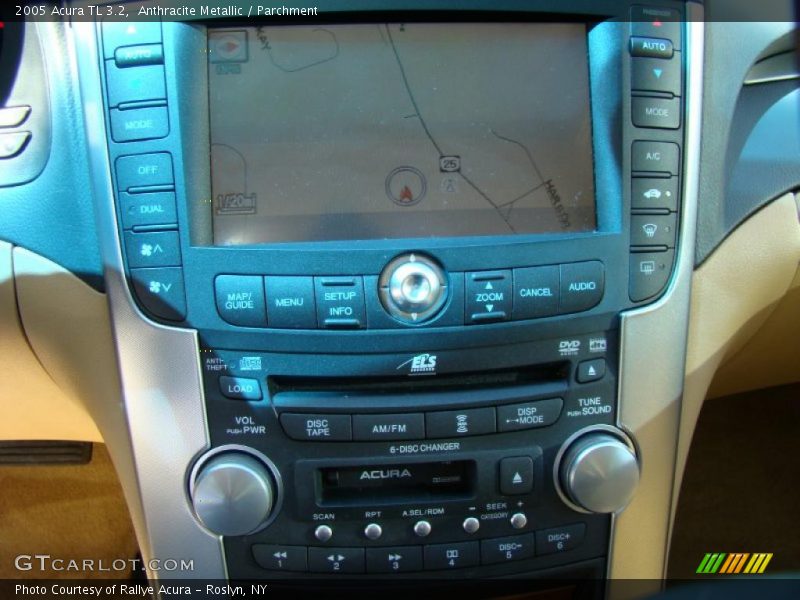 Anthracite Metallic / Parchment 2005 Acura TL 3.2