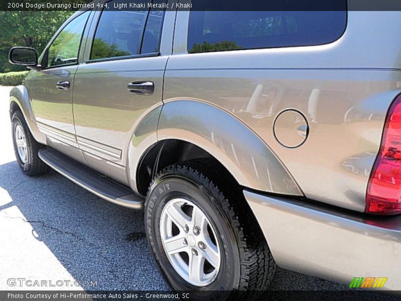 Light Khaki Metallic / Khaki 2004 Dodge Durango Limited 4x4