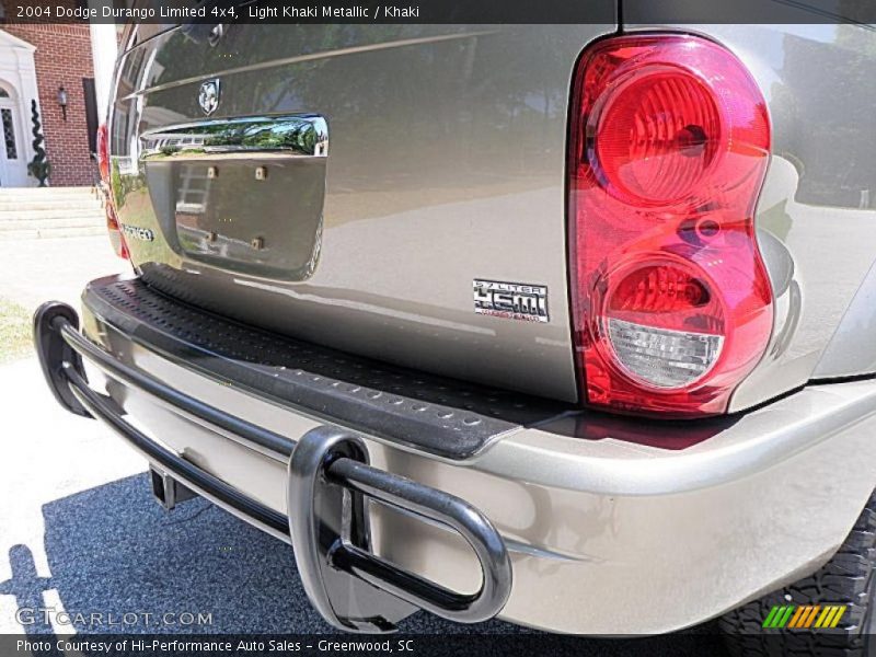 Light Khaki Metallic / Khaki 2004 Dodge Durango Limited 4x4