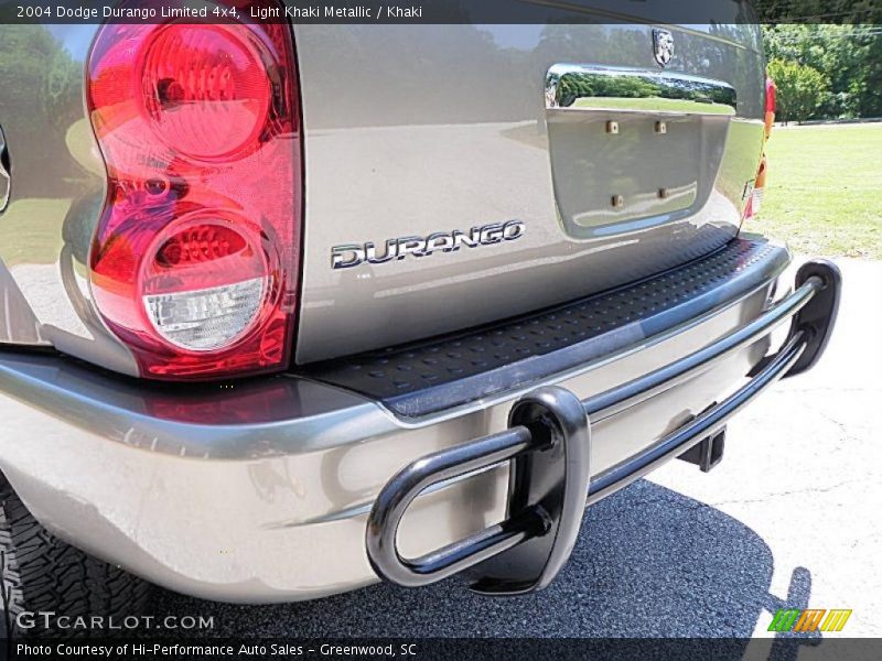 Light Khaki Metallic / Khaki 2004 Dodge Durango Limited 4x4