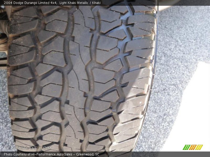 Light Khaki Metallic / Khaki 2004 Dodge Durango Limited 4x4