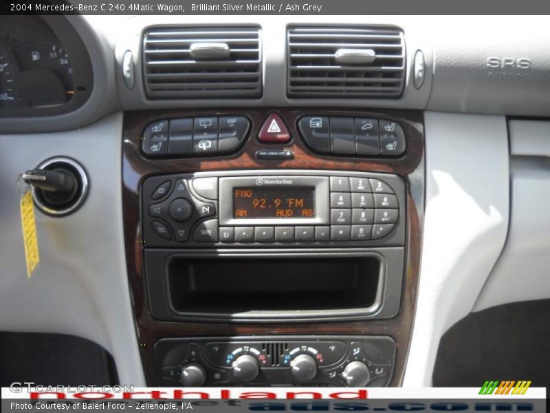 Brilliant Silver Metallic / Ash Grey 2004 Mercedes-Benz C 240 4Matic Wagon