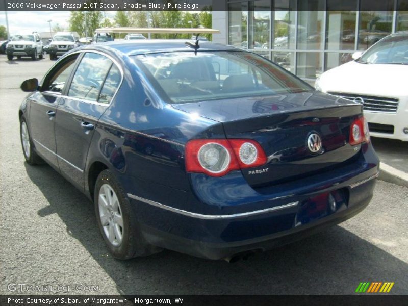 Shadow Blue / Pure Beige 2006 Volkswagen Passat 2.0T Sedan