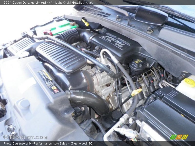 Light Khaki Metallic / Khaki 2004 Dodge Durango Limited 4x4