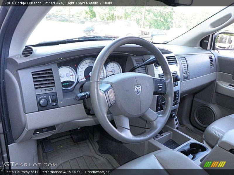Light Khaki Metallic / Khaki 2004 Dodge Durango Limited 4x4