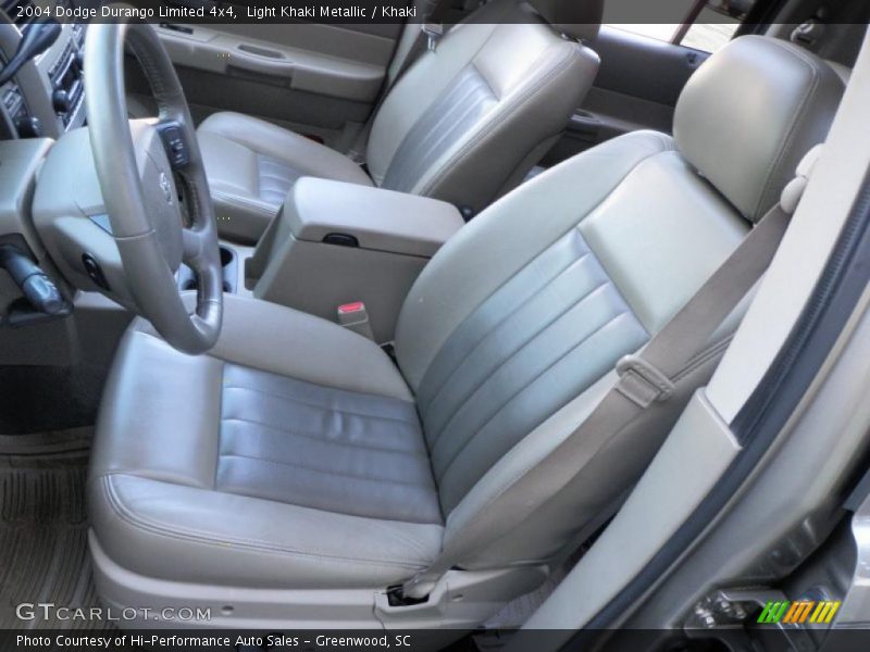 Light Khaki Metallic / Khaki 2004 Dodge Durango Limited 4x4