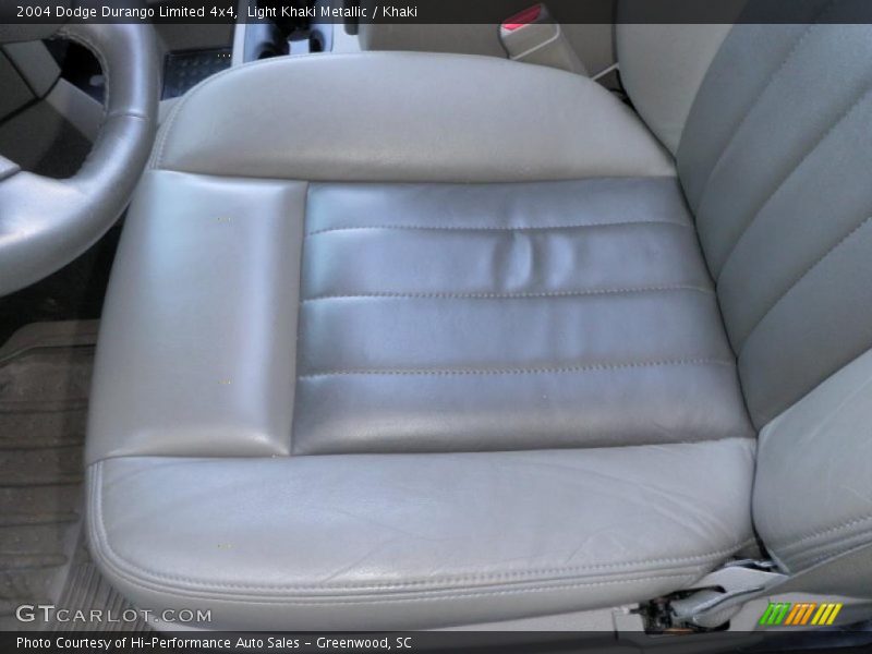 Light Khaki Metallic / Khaki 2004 Dodge Durango Limited 4x4