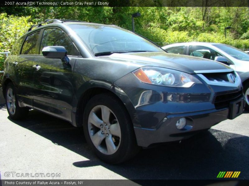 Carbon Gray Pearl / Ebony 2007 Acura RDX Technology