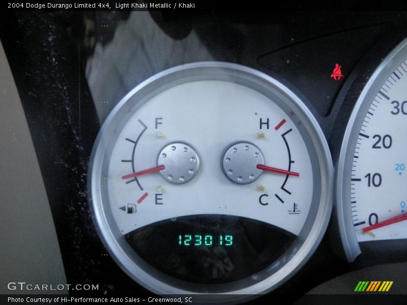 Light Khaki Metallic / Khaki 2004 Dodge Durango Limited 4x4