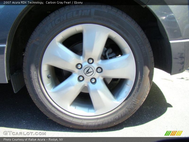 Carbon Gray Pearl / Ebony 2007 Acura RDX Technology