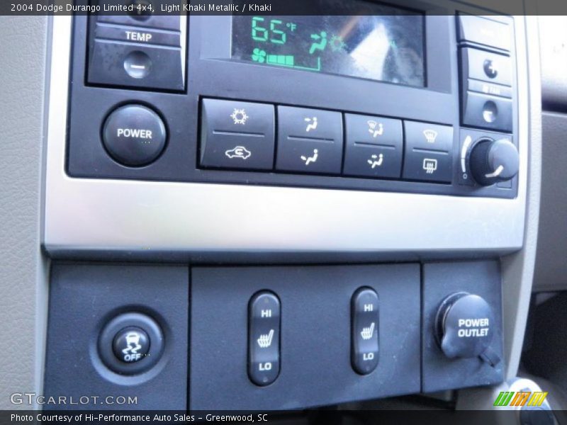Light Khaki Metallic / Khaki 2004 Dodge Durango Limited 4x4