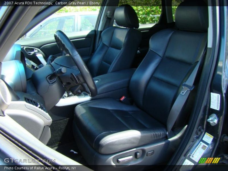 Carbon Gray Pearl / Ebony 2007 Acura RDX Technology
