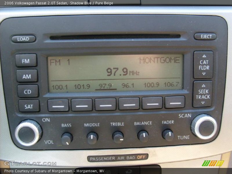 Shadow Blue / Pure Beige 2006 Volkswagen Passat 2.0T Sedan