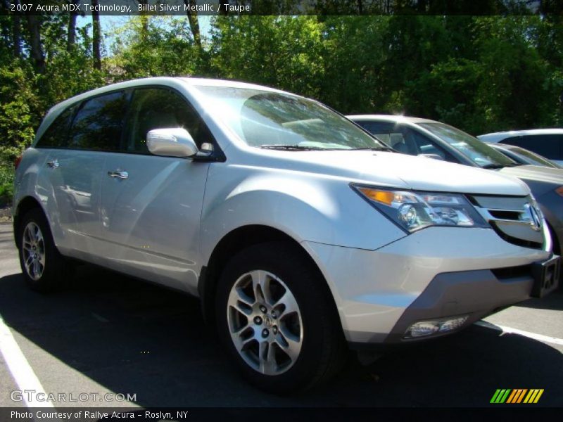 Billet Silver Metallic / Taupe 2007 Acura MDX Technology