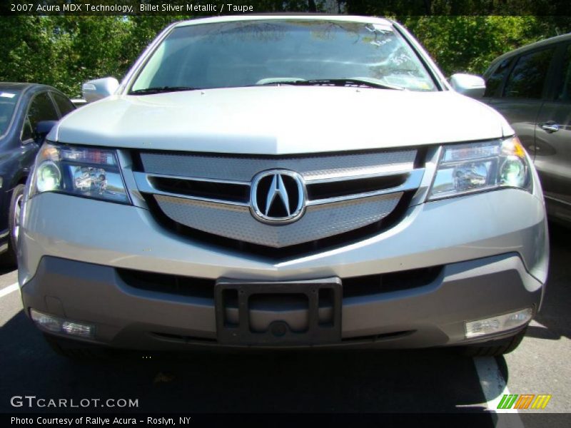 Billet Silver Metallic / Taupe 2007 Acura MDX Technology