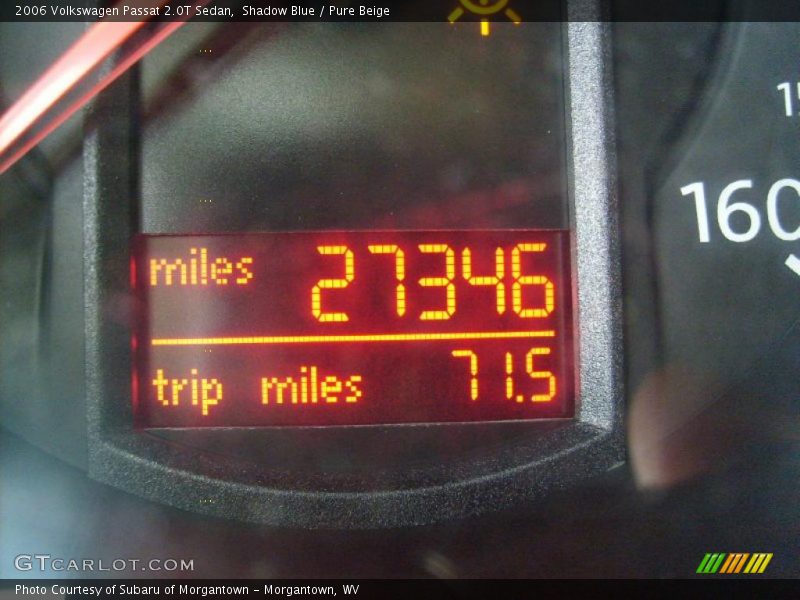 Shadow Blue / Pure Beige 2006 Volkswagen Passat 2.0T Sedan