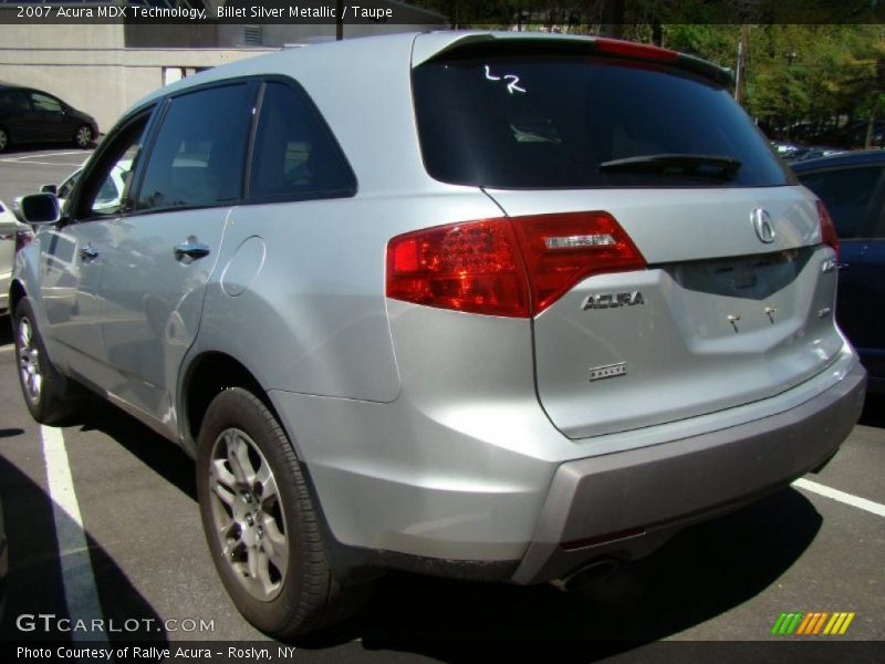 Billet Silver Metallic / Taupe 2007 Acura MDX Technology