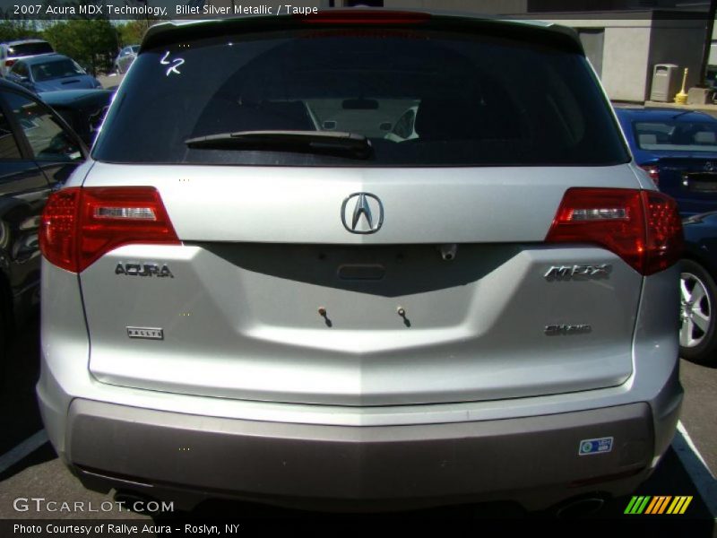 Billet Silver Metallic / Taupe 2007 Acura MDX Technology