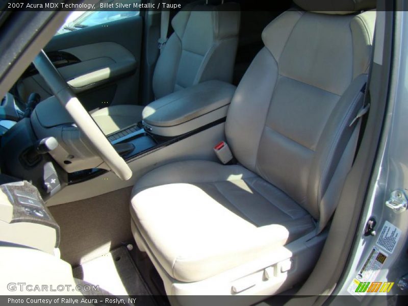 Billet Silver Metallic / Taupe 2007 Acura MDX Technology
