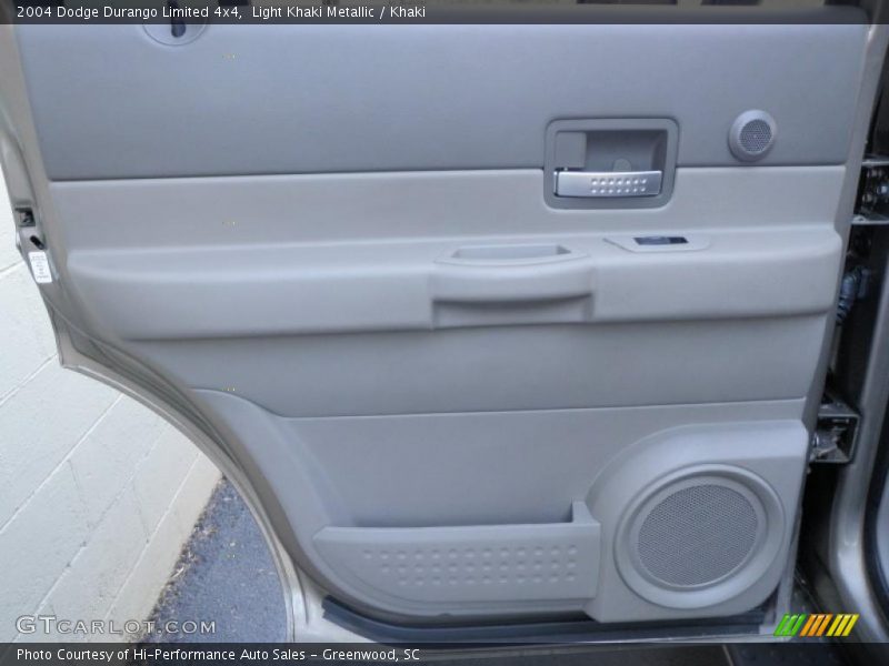 Light Khaki Metallic / Khaki 2004 Dodge Durango Limited 4x4