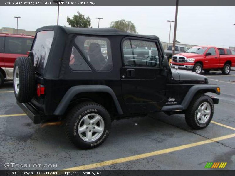Black / Dark Slate Gray 2006 Jeep Wrangler SE 4x4