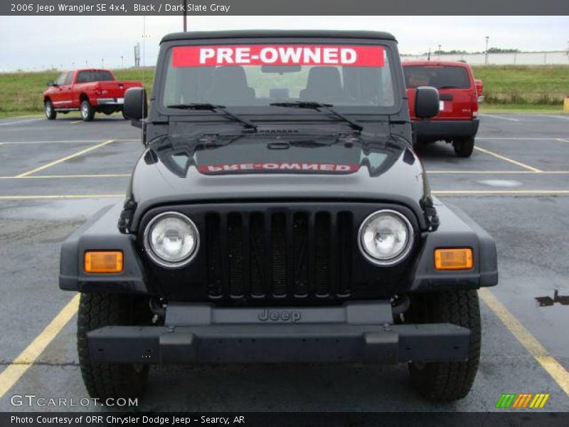 Black / Dark Slate Gray 2006 Jeep Wrangler SE 4x4
