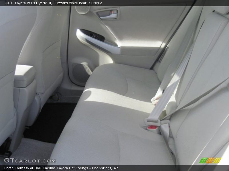 Blizzard White Pearl / Bisque 2010 Toyota Prius Hybrid III