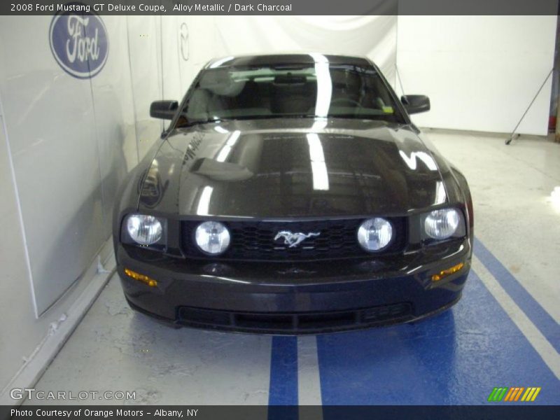 Alloy Metallic / Dark Charcoal 2008 Ford Mustang GT Deluxe Coupe