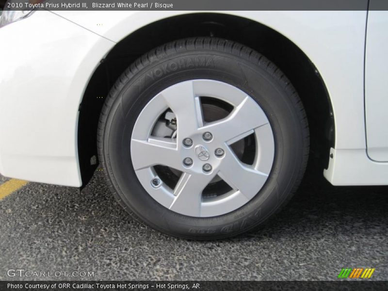Blizzard White Pearl / Bisque 2010 Toyota Prius Hybrid III