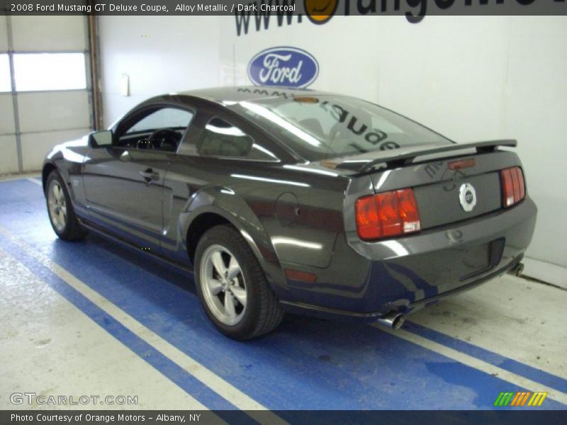 Alloy Metallic / Dark Charcoal 2008 Ford Mustang GT Deluxe Coupe