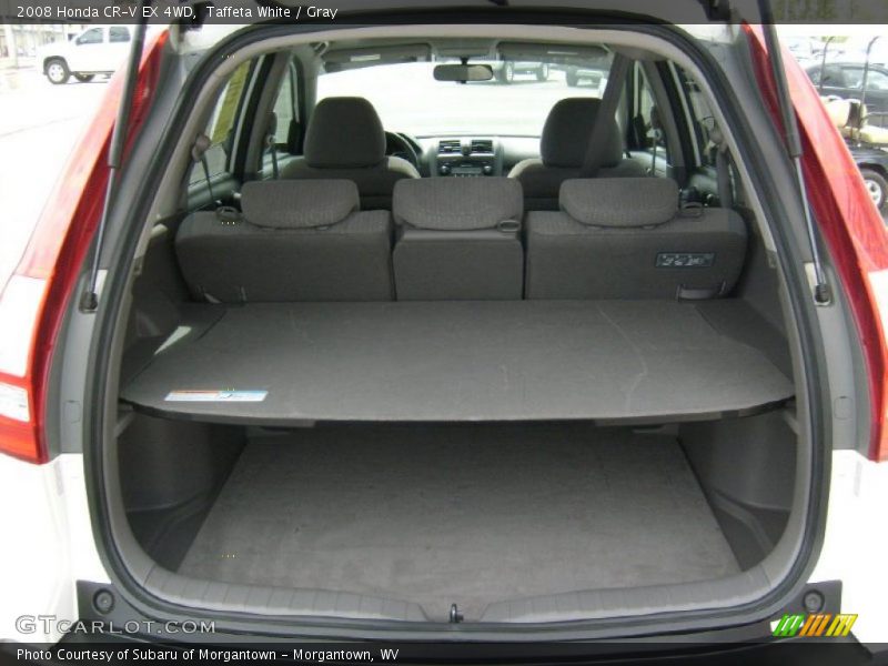 Taffeta White / Gray 2008 Honda CR-V EX 4WD